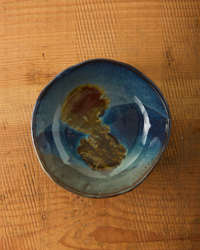 Yuriko Bullock Bowl #1, Indigo