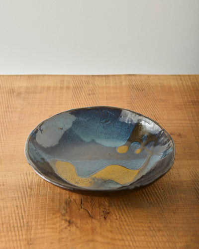 Yuriko Bullock Bowl #3, Indigo