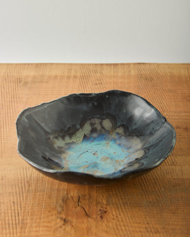 Yuriko Bullock Bowl #4, Turquoise