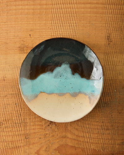 Yuriko Bullock Plate #23, Seafoam