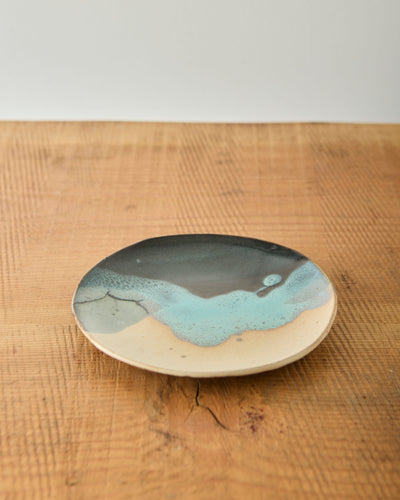 Yuriko Bullock Plate #24, Seafoam