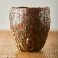 Yuriko Bullock Wood-Fired Mug, Algae