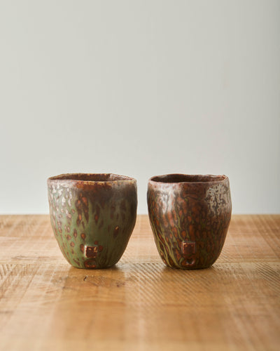 Yuriko Bullock Wood-Fired Mug, Algae