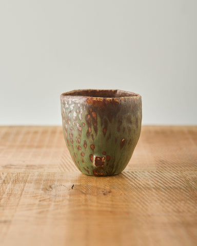 Yuriko Bullock Wood-Fired Mug, Algae