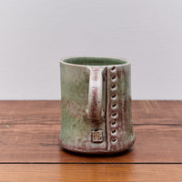 Yuriko Bullock Wood-Fired Mug, Green