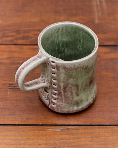 Yuriko Bullock Wood-Fired Mug, Green