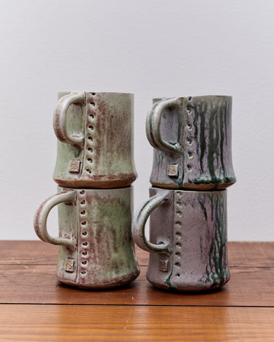 Yuriko Bullock Wood-Fired Mug, Green