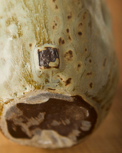 Yuriko Bullock Wood-Fired Pitcher, Dimpled