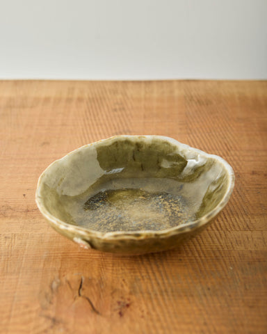 Yuriko Bullock Wood-Fired Plate #4, Ishi