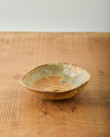 Yuriko Bullock Wood-Fired Plate #6, Spiral