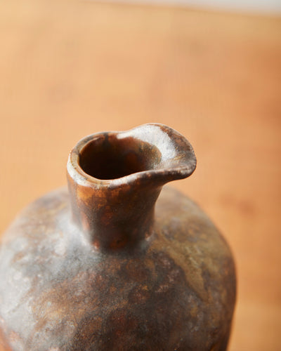 Yuriko Bullock Wood-Fired Sake Pitcher Set