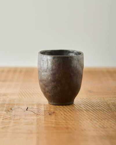 Yuriko Bullock Wood-Fired Sipper #7, Chocolate