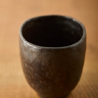 Yuriko Bullock Wood-Fired Sipper #7, Chocolate