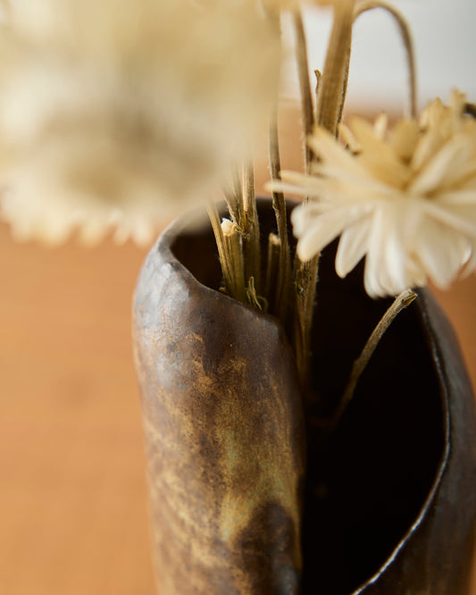 Yuriko Bullock Wood-Fired Vase #9, Fūtō