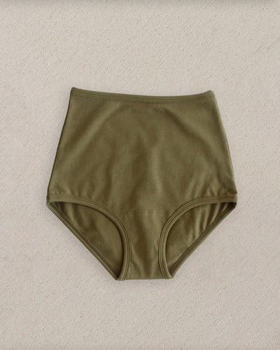 ARQ High Rise Undies, Olive