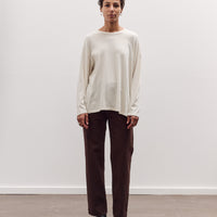 Loose Fit Long Sleeve, White