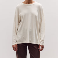 Loose Fit Long Sleeve, White
