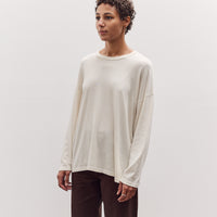 Loose Fit Long Sleeve, White