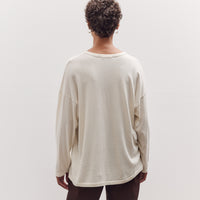 Loose Fit Long Sleeve, White