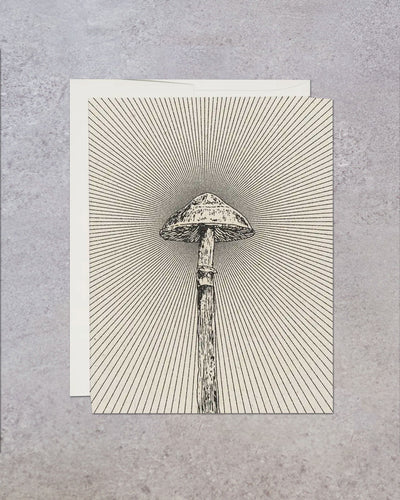 Mushroom Greeting Cards by Daren Thomas Magee