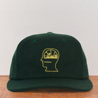 *PREORDER* Brain Dead x Glasswing Seattle Logohead Hat, Green