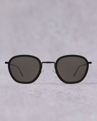 Illesteva Prince Tate Sunglasses, Matte Black