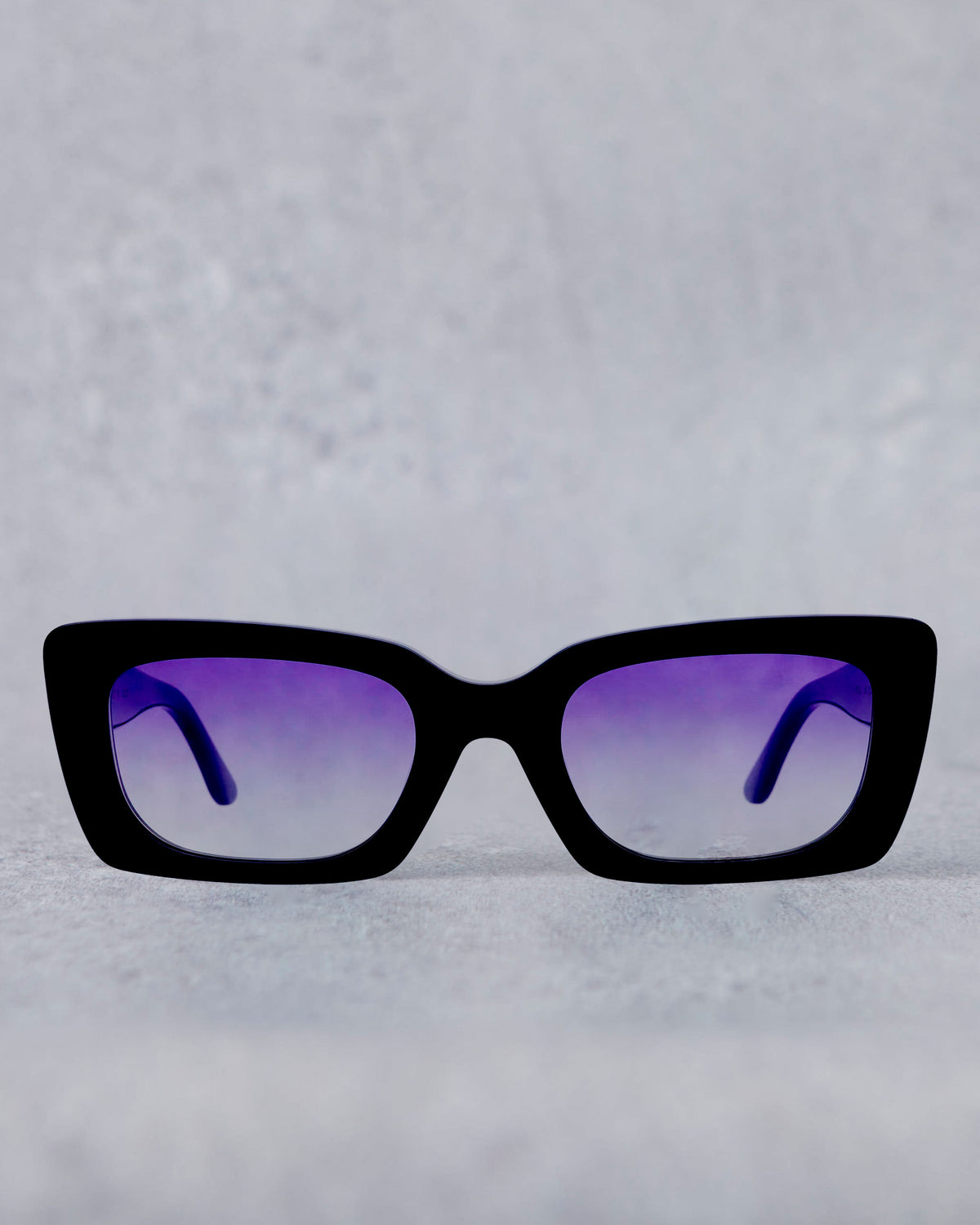 Perverse‎ Selena Green Purple Marble Cat Eye Y2K Sunglasses SELENA-02-ALPS-0711 Glitz Purple Sunglasses with Black Case main image 2