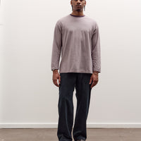 Kaptain Sunshine Hard Twisted Stripe Jersey L/S Tee, Grey Multi Stripe