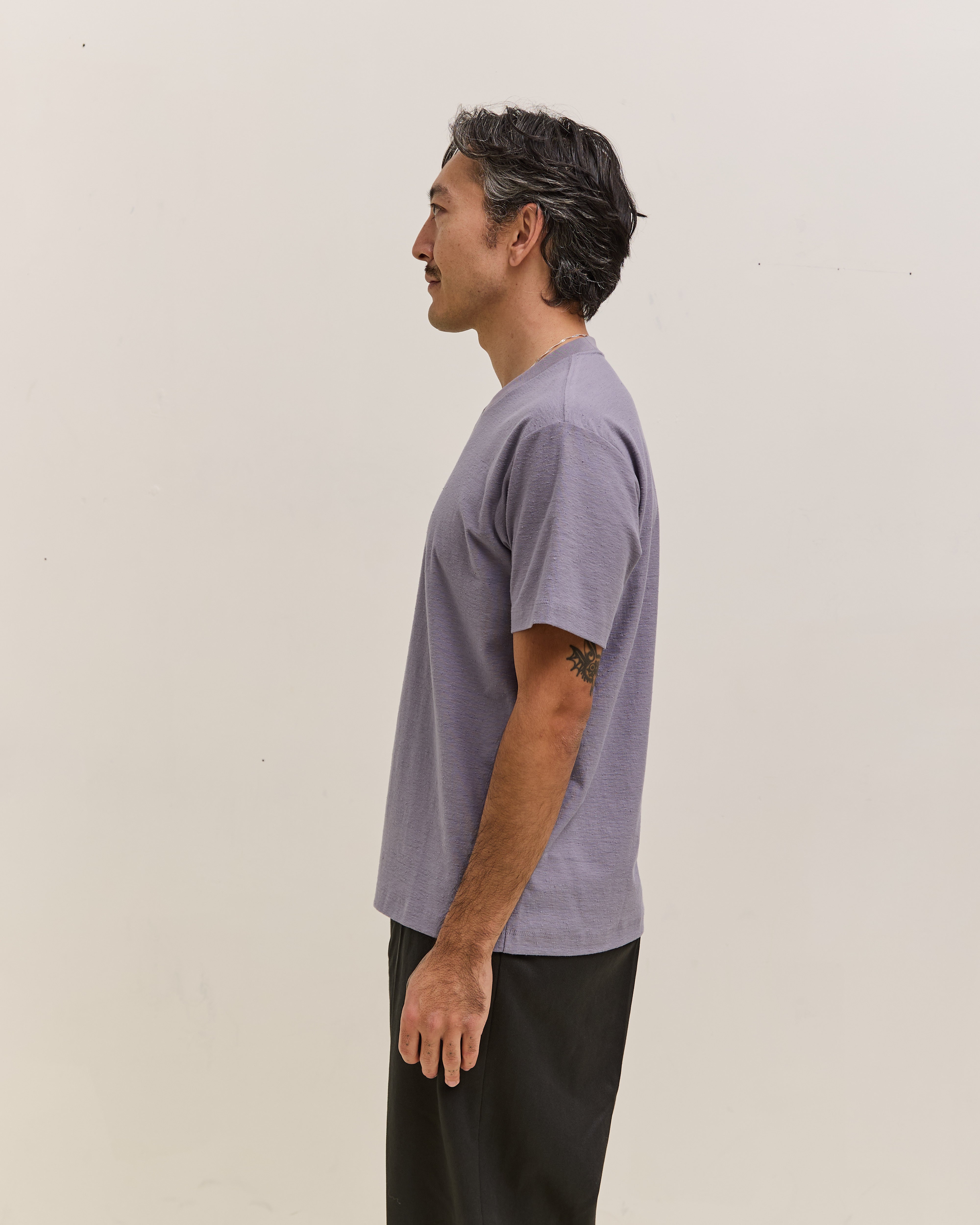 Lady White Co. Nep T-Shirt, Lilac – Glasswing