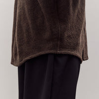 Crater Wool Button Up, Brown