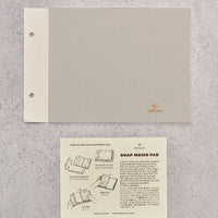 Postalco Snap Memo Pad, Ivory