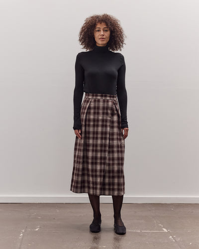 Roll Neck Jersey Top, Black