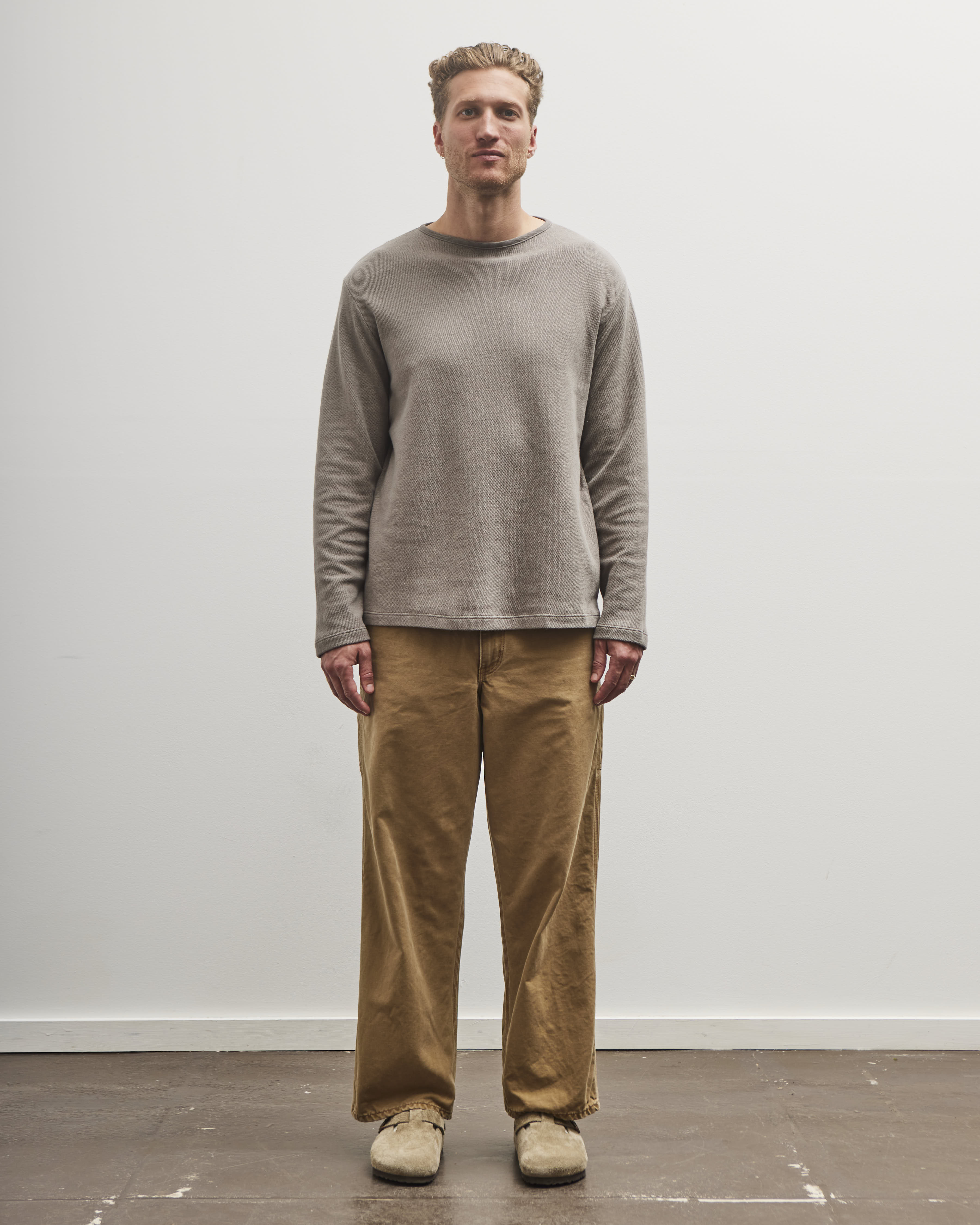 orSlow Dad'S Fit Painter Pants, Brown – Glasswing