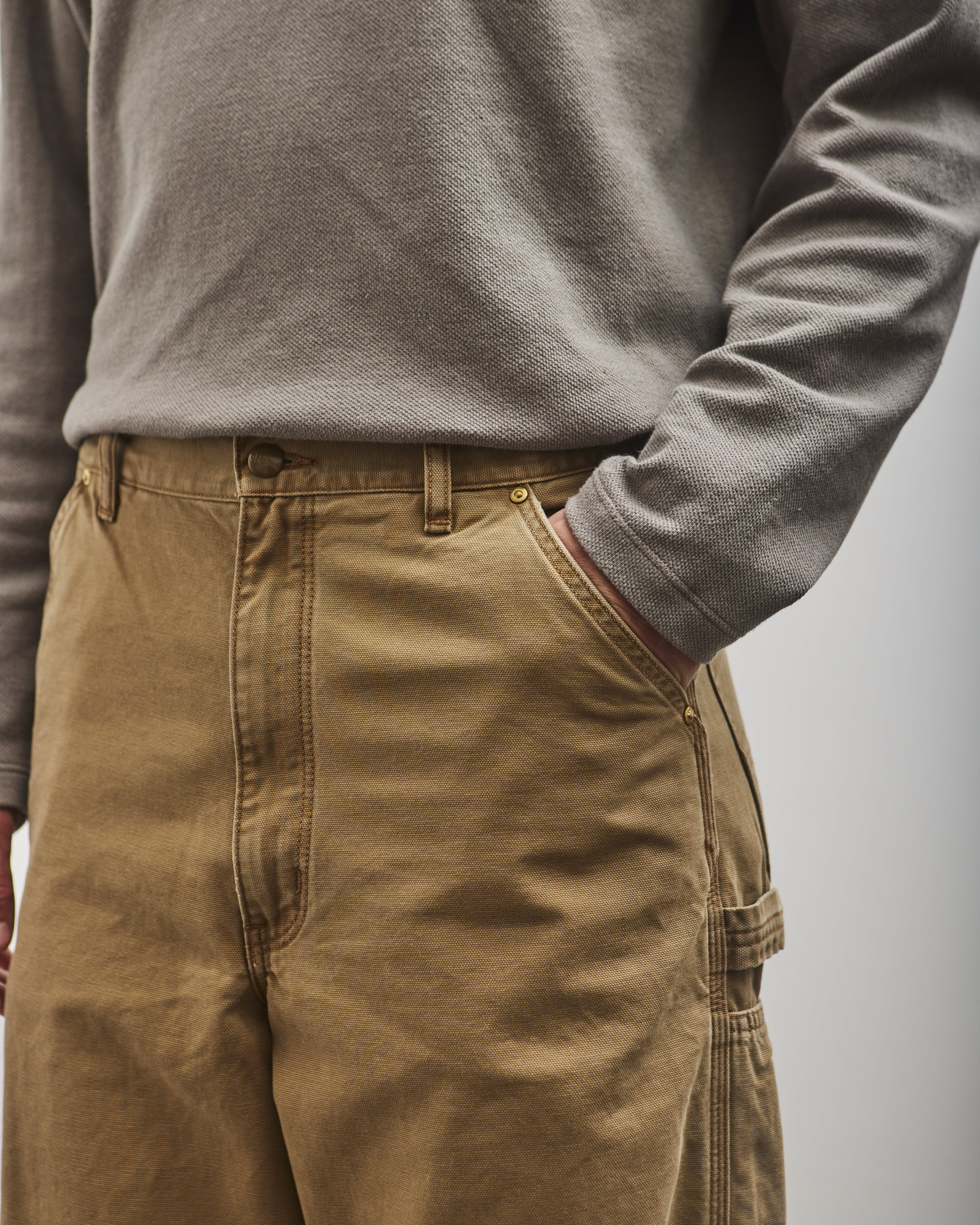 orSlow DAD'S FIT PAINTER PANTS ブラウン S orSlow Dad'S Fit Painter Pants, Brown – Glasswing