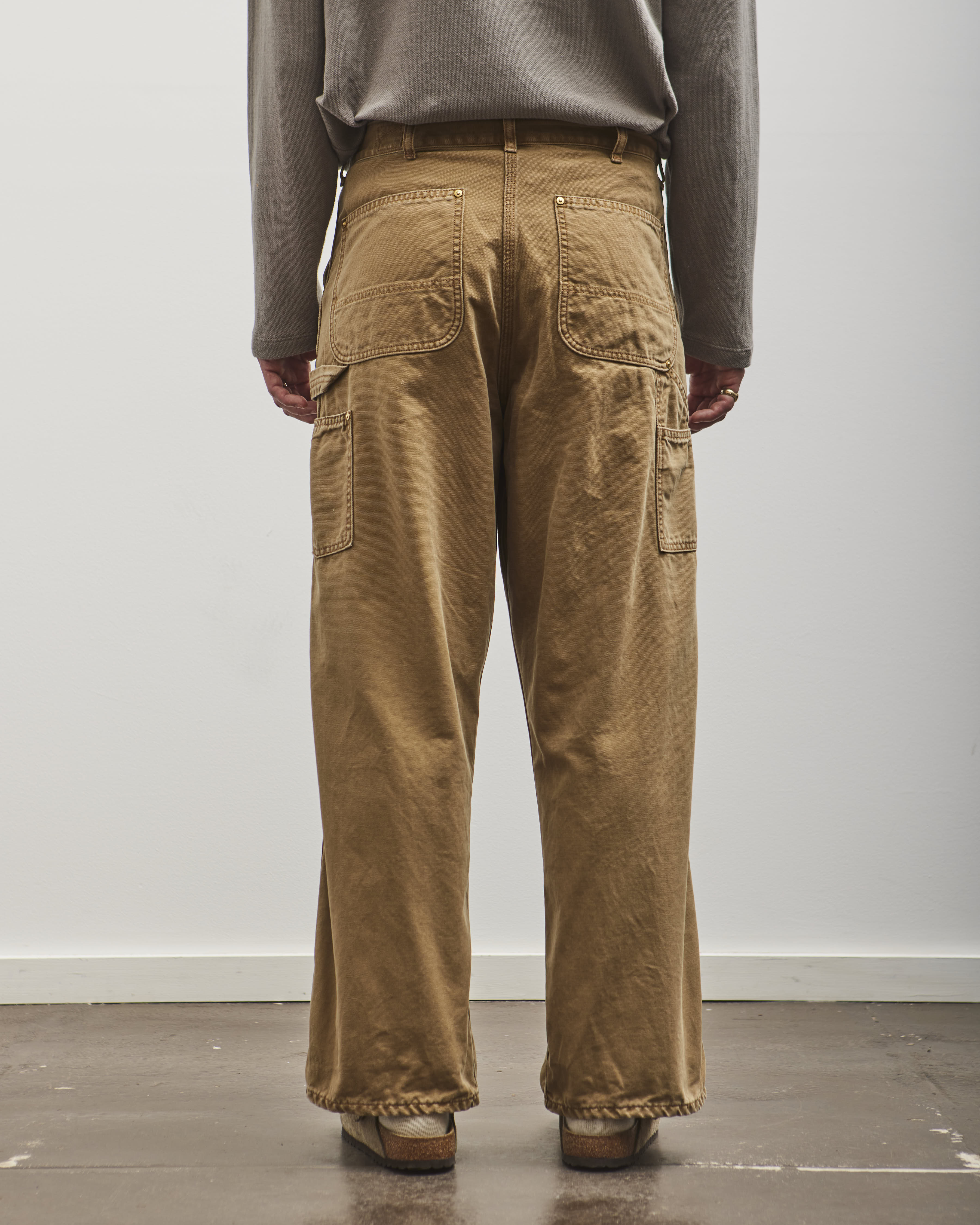 パンツ orslow DAD'S FIT PAINTER PANTS size3 orSlow Dad's Fit Painter Pants in Army Green Curated at Jake