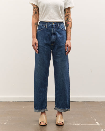 orSlow 104 High Rise Denim, Used Denim