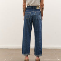 orSlow 104 High Rise Denim, Used Denim