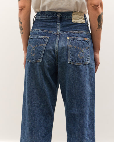 orSlow 104 High Rise Denim, Used Denim