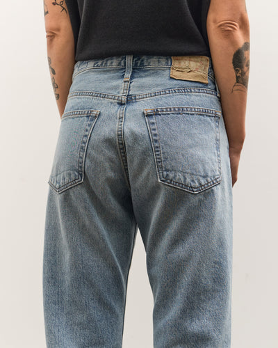 orSlow 105W 90's Denim, Sky Blue