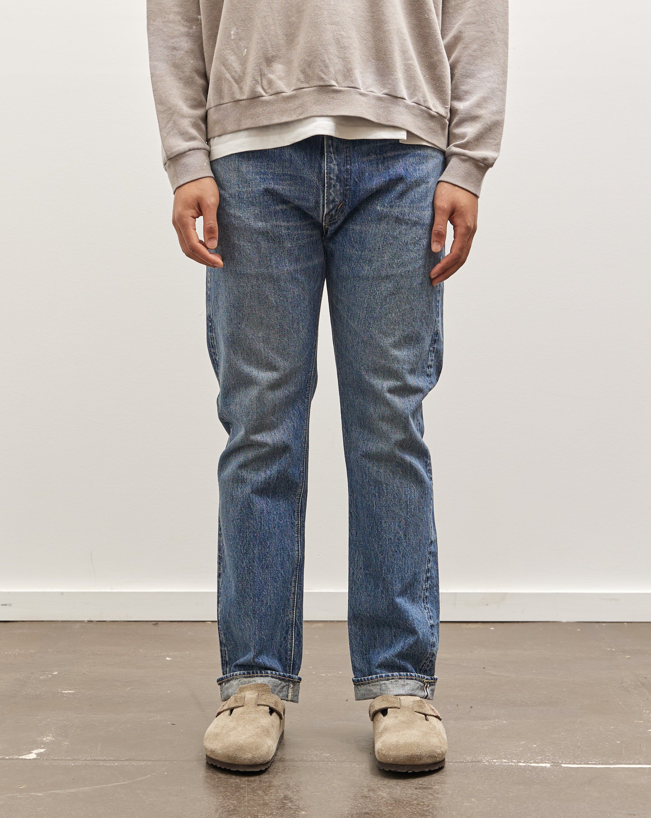 OrSlow 2 Year Wash Slim Fit Denim | Glasswing Shop