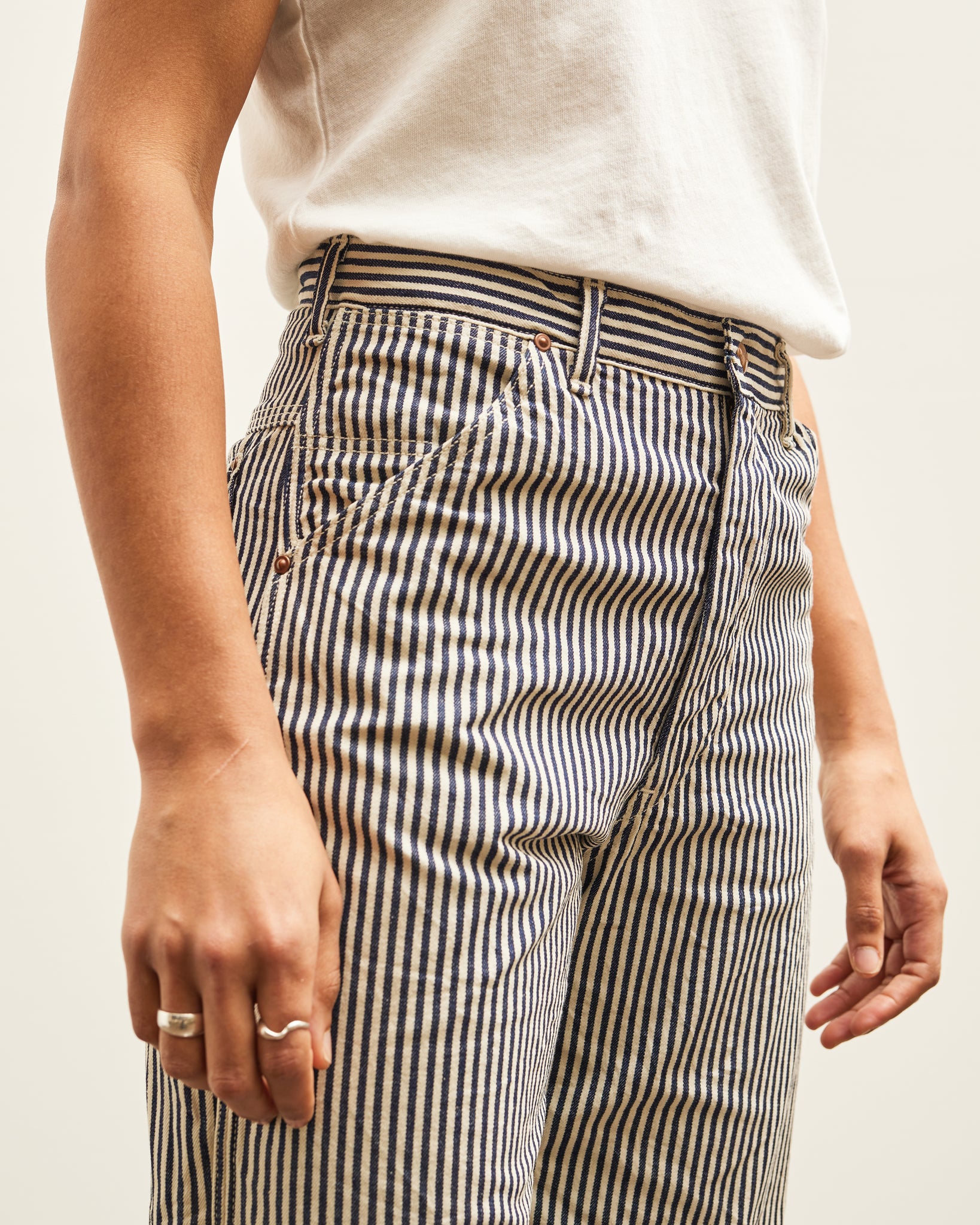 orSlow 1930's Painters Pants, Hickory Stripe