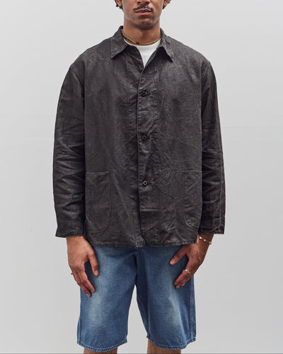 orSlow 40's WWII Linen Coverall, Black