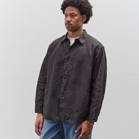 orSlow 40's WWII Linen Coverall, Black