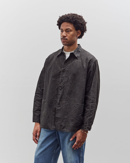 orSlow 40's WWII Linen Coverall, Black