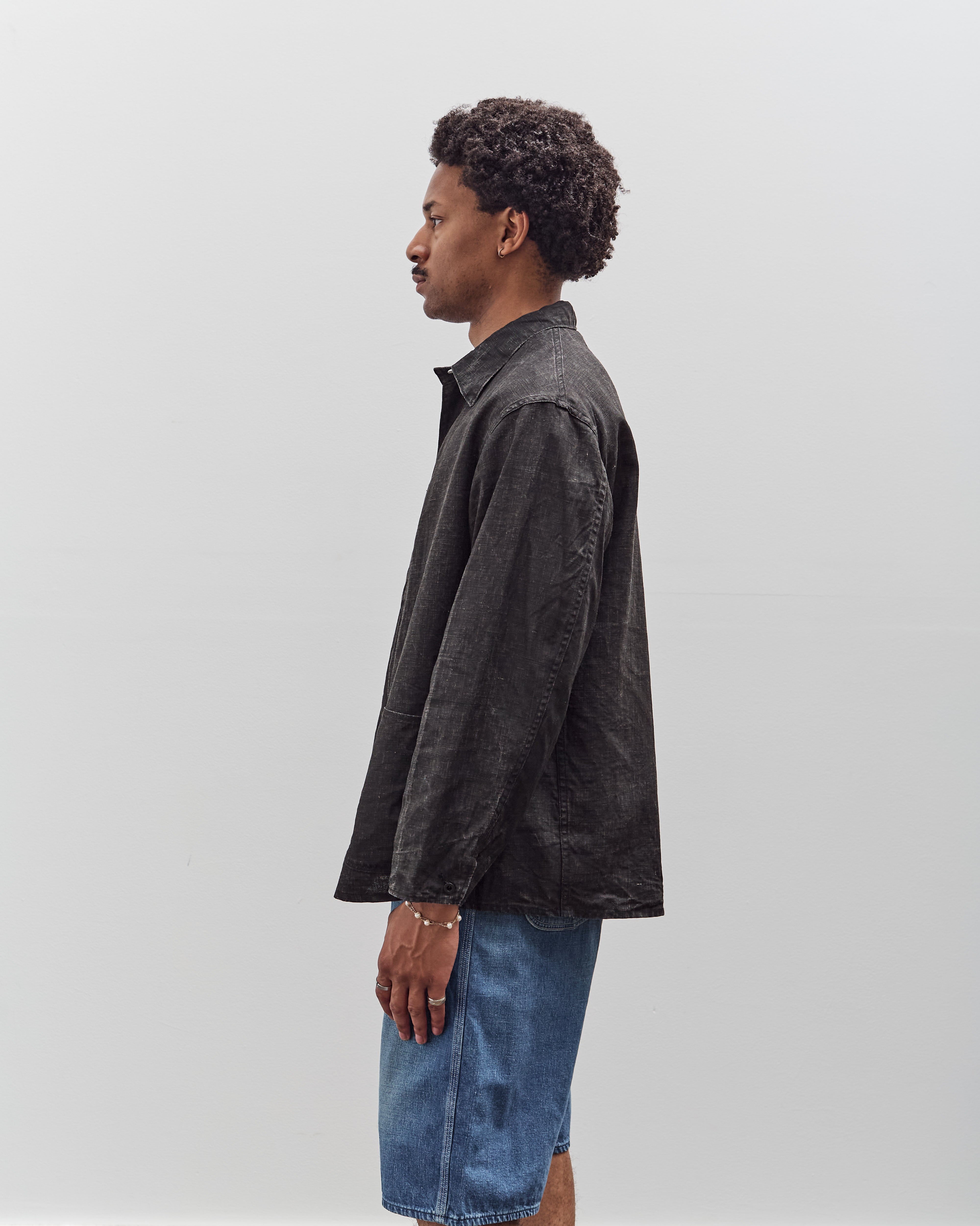 orSlow 40's WWII Linen Coverall, Black – Glasswing