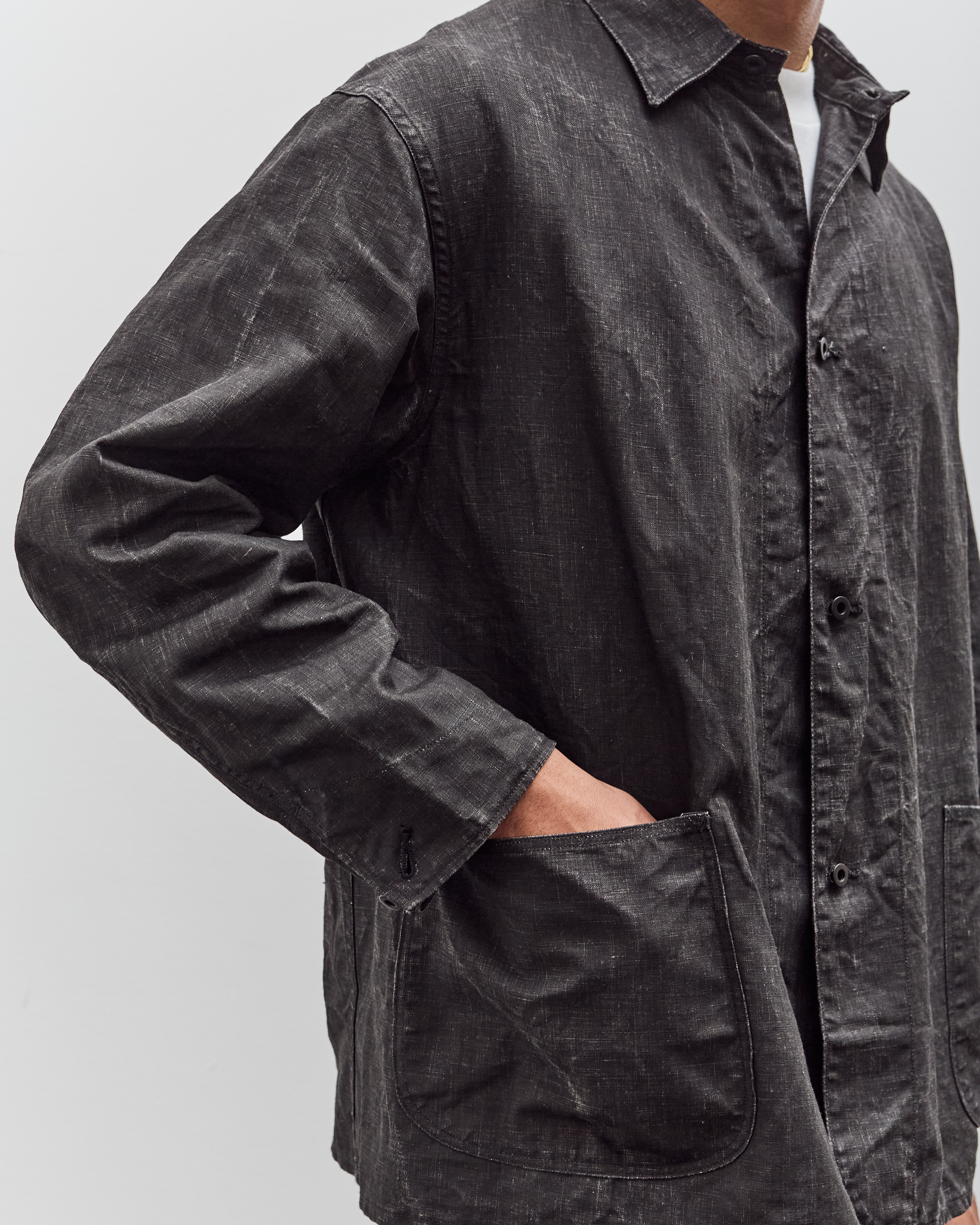 orSlow 40's WWII Linen Coverall, Black – Glasswing