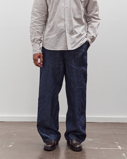 orSlow WWⅡ 40'S U.S Navy Utility Trouser Unisex, Navy
