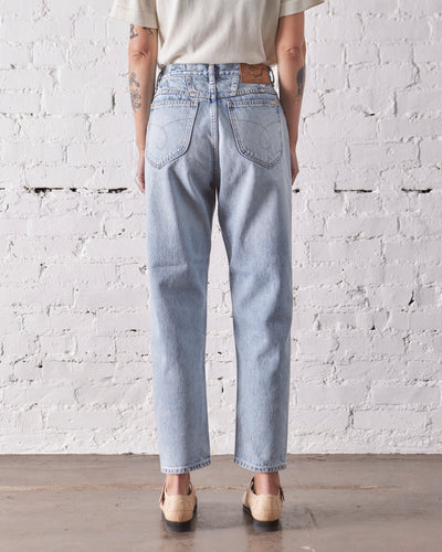 orSlow 80's High Waist Tapered Denim, Sky Blue