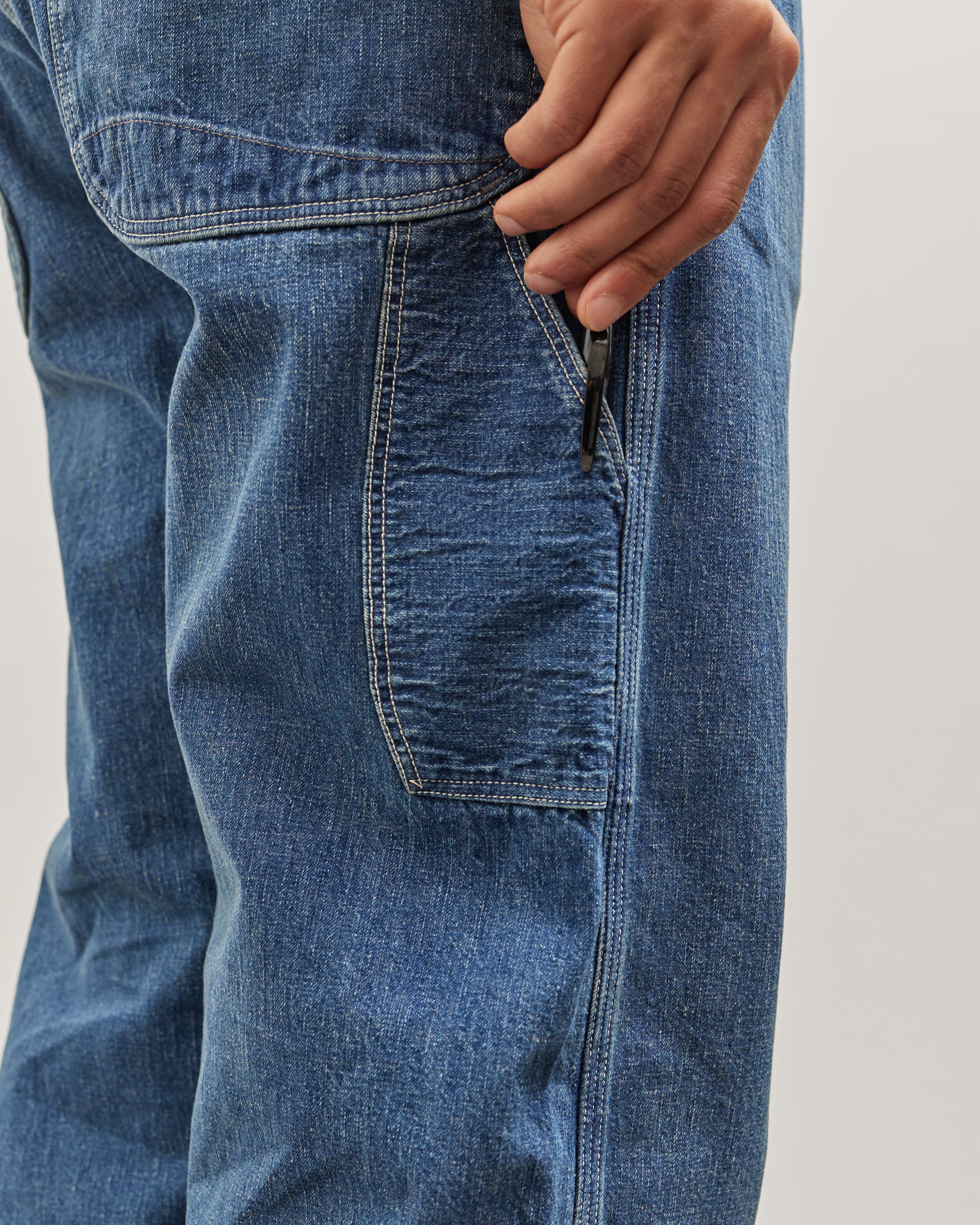 orSlow Denim Painters Pants, Used Denim – Glasswing