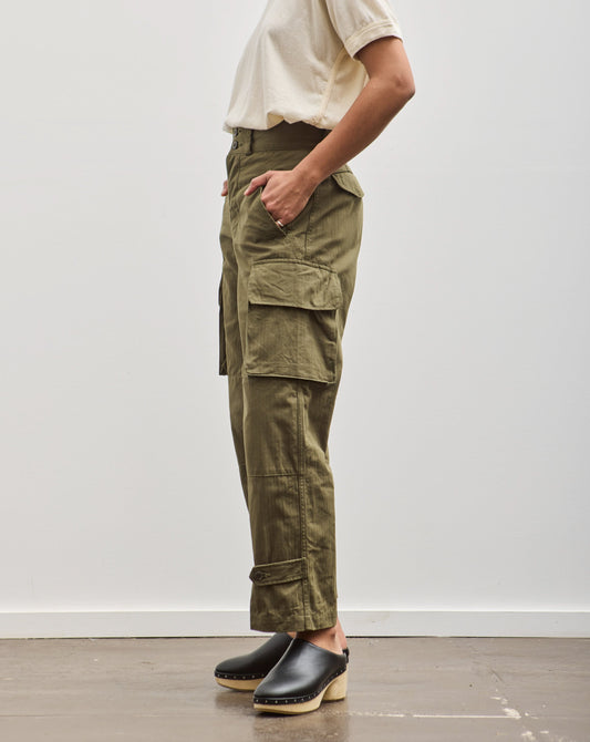 orSlow French Army Cargo Pants, Army Green